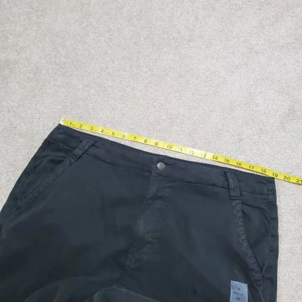 AMERICAN EAGLE NWOT Super High-Rise Baggy Wide Leg Pant Cargo Women's 16 x 31.5" - Picture 13 of 16